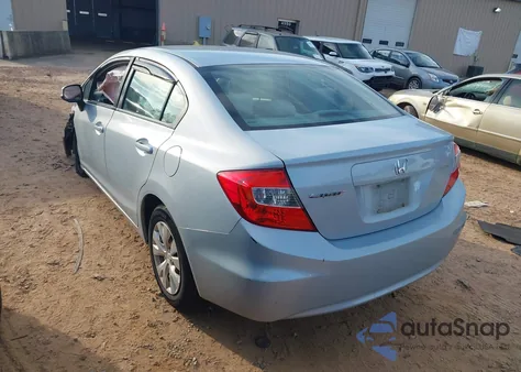2012 Honda Civic Lx из США, поврежденный, VIN 2HGFB2F55CH516567